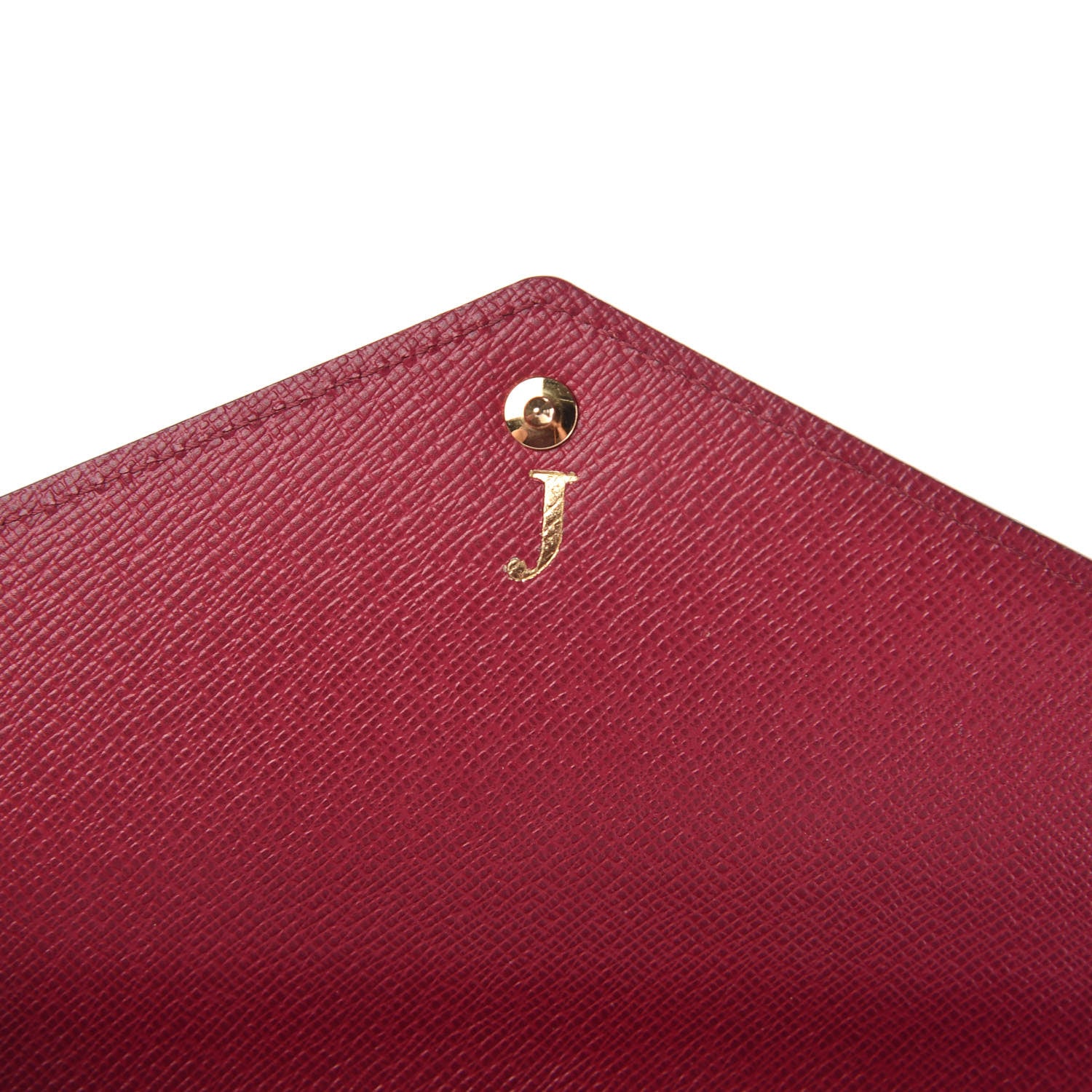 Louis Vuitton Monogram Jeanne Wallet Fuchsia 6 of 7