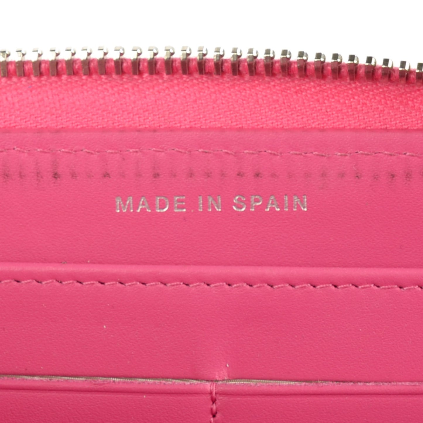 Caviar Quilted Large Gusset Zip Around Wallet Pink