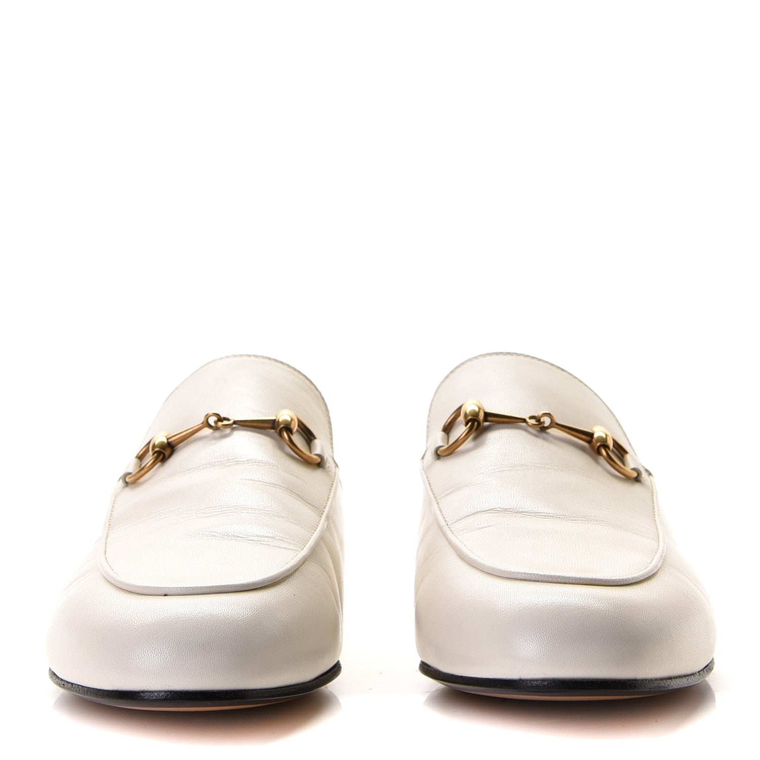 Gucci Malaga Kid Womens Princetown Slippers 38 Mystic White 2 of 6