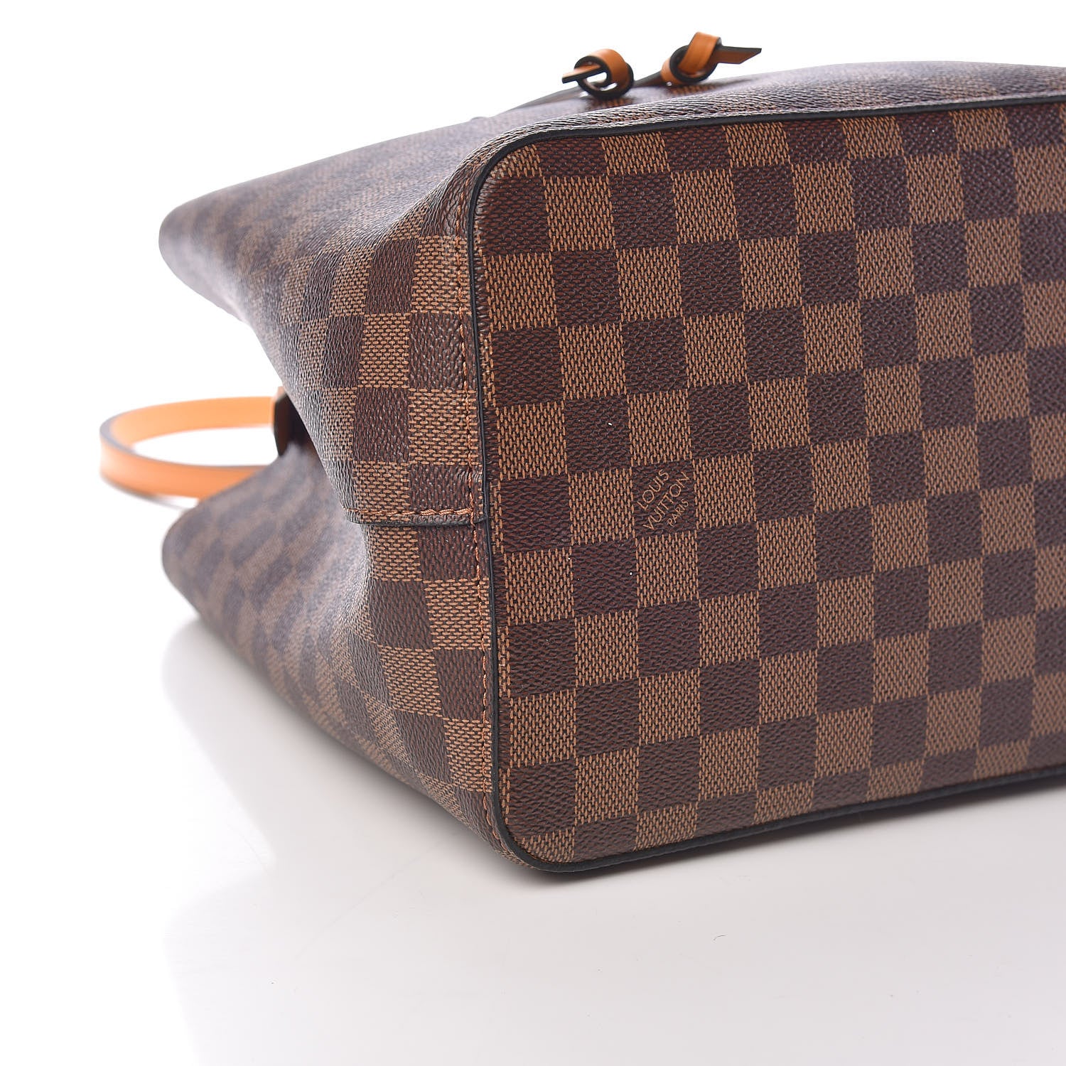 Louis Vuitton Damier Ebene Neonoe MM Safran 9 of 11