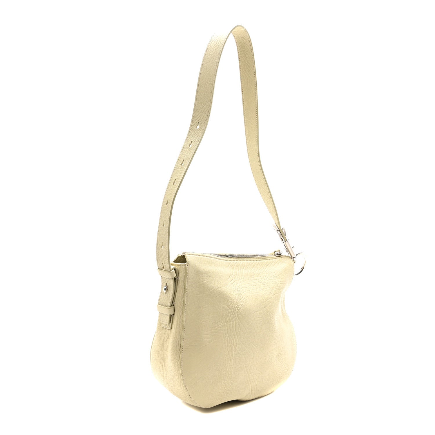 Burberry Grainy Calfskin Knight Crossbody Bag Hunter 3 of 10