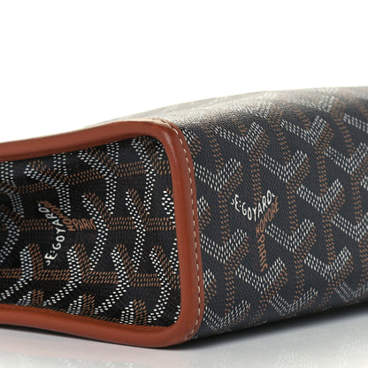 Goyard Goyardine Jouvence MM Toiletry Pouch Black Gold 7 of 10