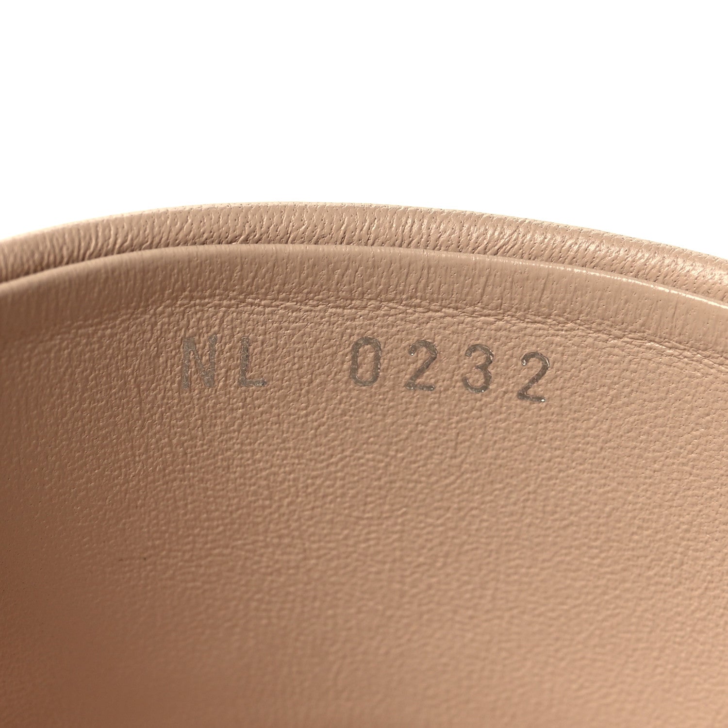 Louis Vuitton Lambskin Embossed Monogram Drapy Flat Thong Sandal 36 Beige 6 of 8