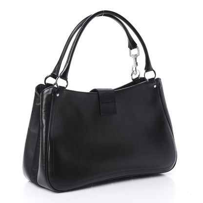 Christian Dior Coated Canvas Crystal Hardcore Shoulder Bag Black 3 of 9