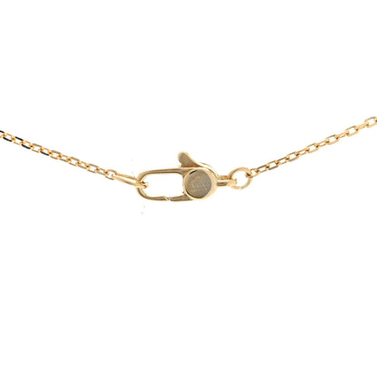 Gucci 18K Yellow Gold Cross Pendant Necklace 3 of 3
