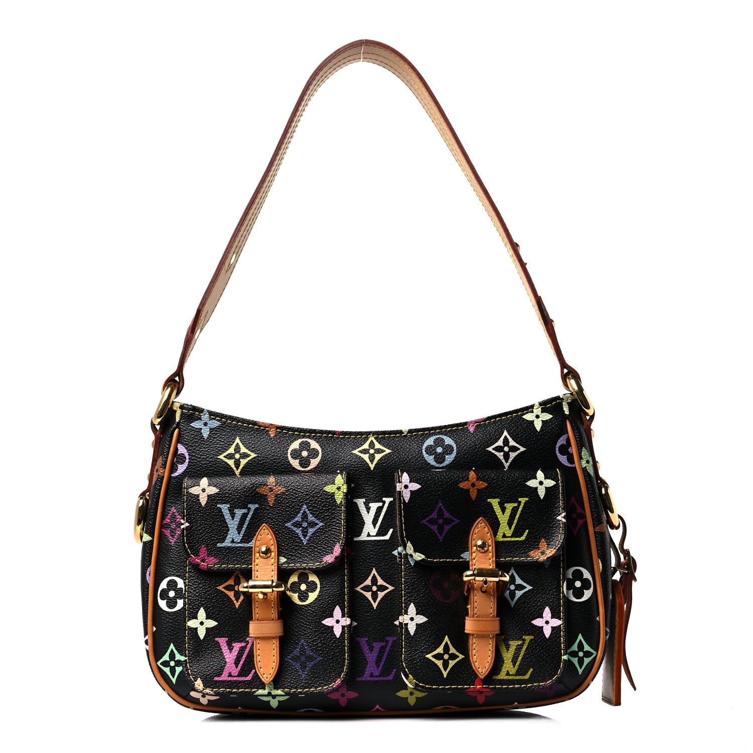 Louis Vuitton Monogram Multicolor Lodge PM Black 1 of 9