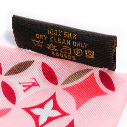Louis Vuitton Silk Etoile Bandeau Pink 5 of 5