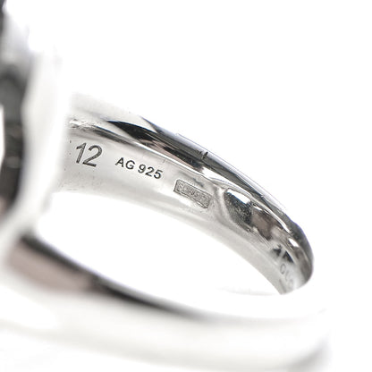 Gucci Bamboo Horsebit Ring 5 Silver 6 of 6