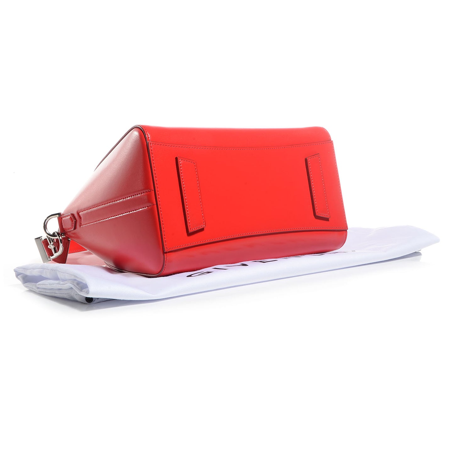 Smooth Calfskin Small Antigona Red