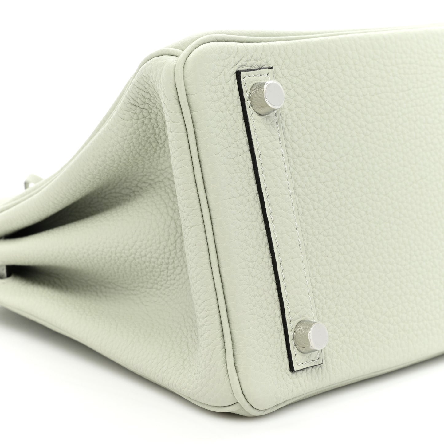 Togo Birkin 25 Gris Neve