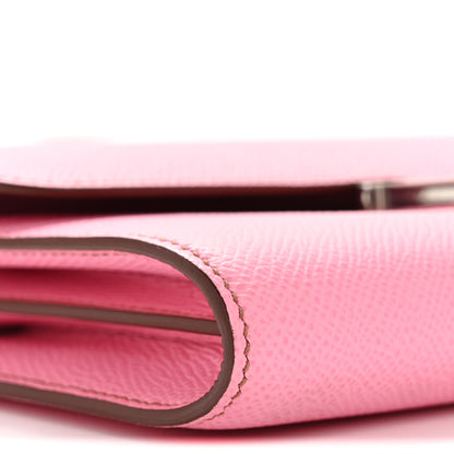 Hermes Epsom Constance Wallet To Go 5P Pink 8 of 13
