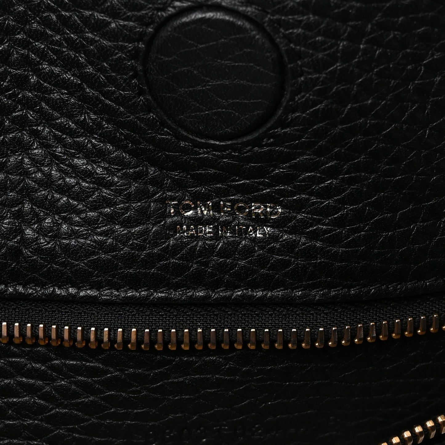 Pebbled Calfskin Large Alix Padlock Zip Hobo Bag Black