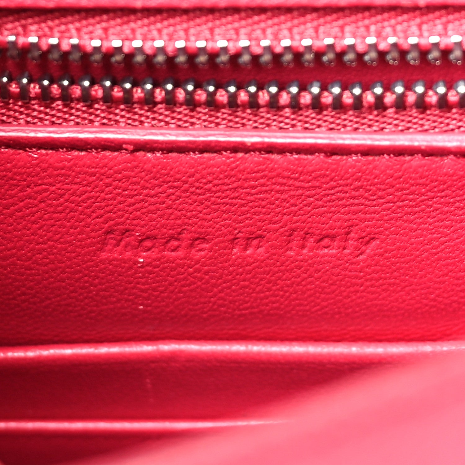 Celine Grained Calfskin Small Trotteur Dark Pink 7 of 10