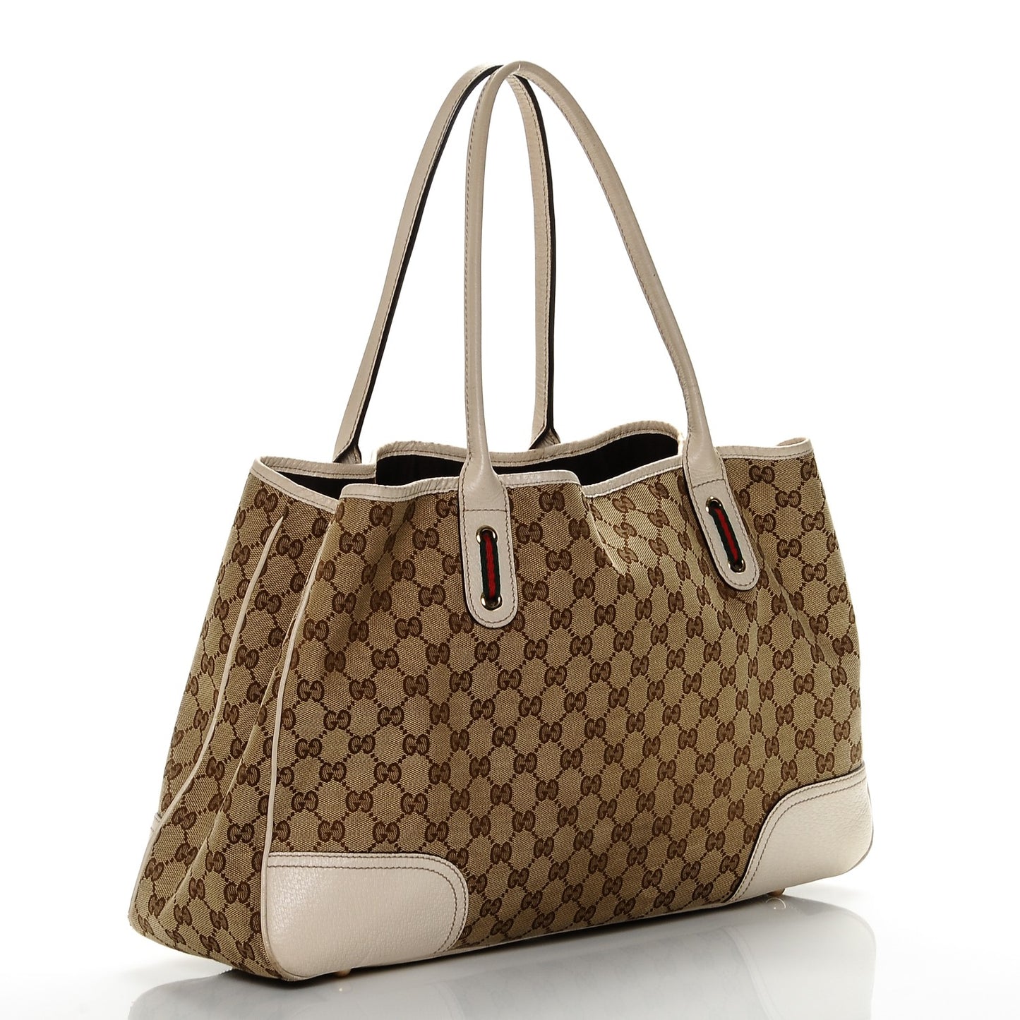 Monogram Large Princy Tote Off White