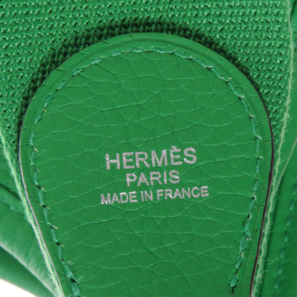 Hermes Taurillon Clemence Evelyne III PM Bambou 8 of 8