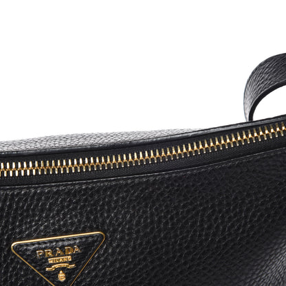Prada Vitello Daino Hobo Black 12 of 12