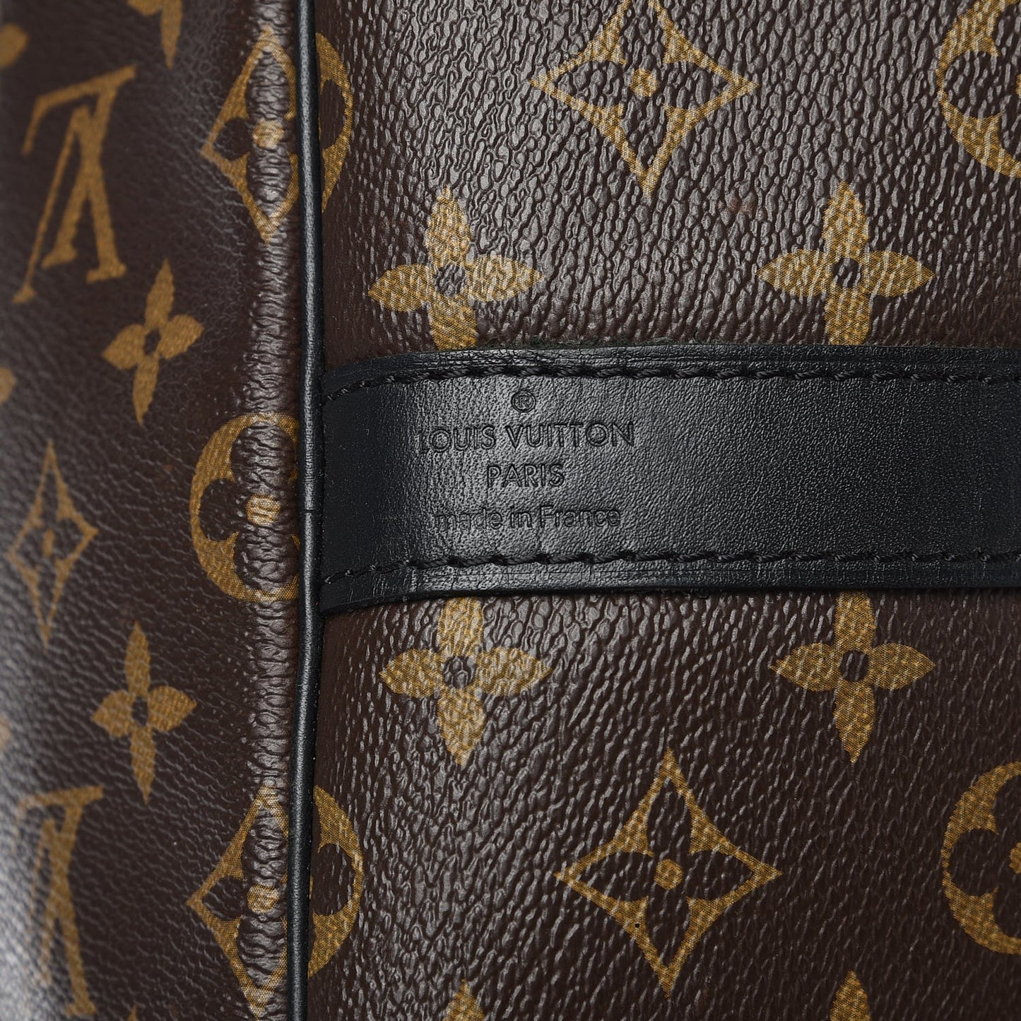 Monogram Macassar Keepall Bandouliere 55
