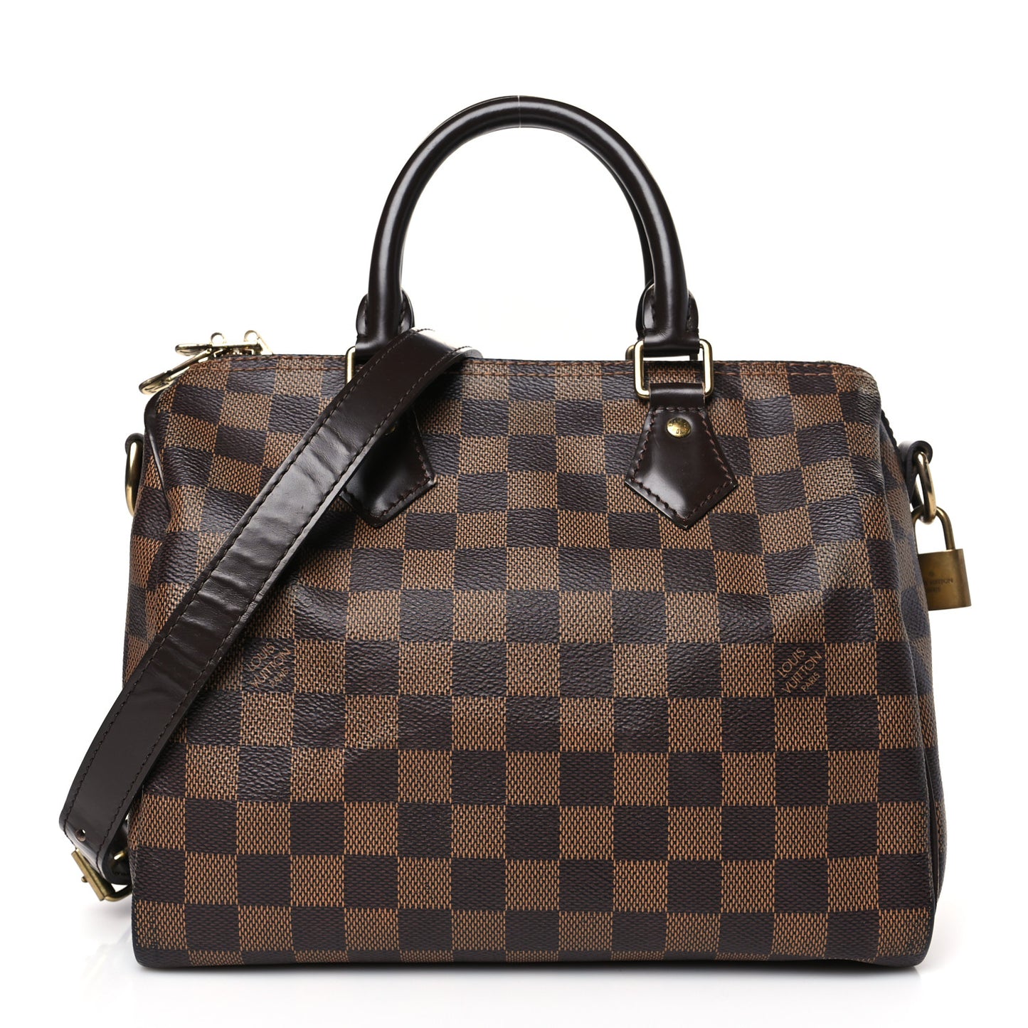 Damier Ebene Speedy Bandouliere 25