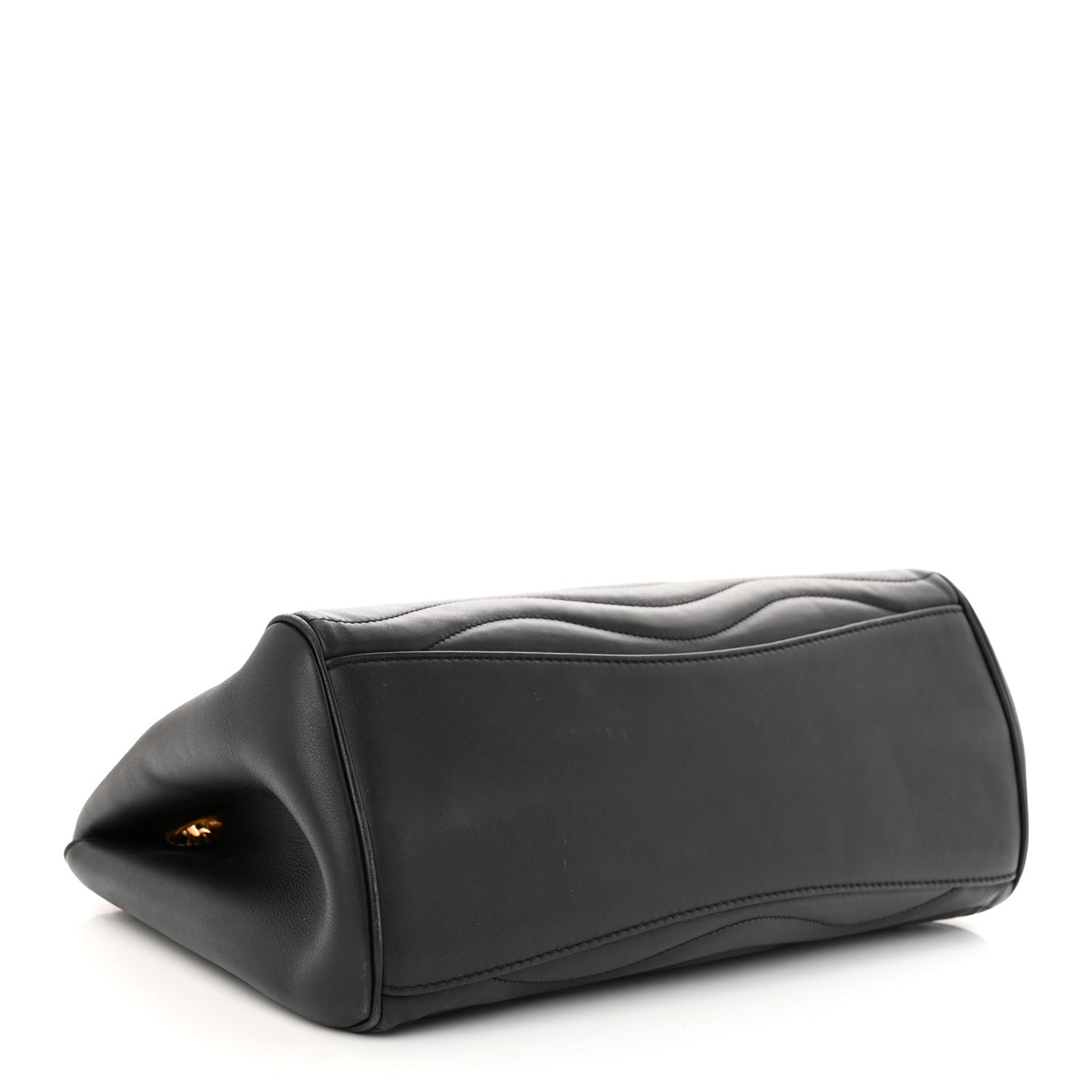 Calfskin New Wave Chain Tote Black