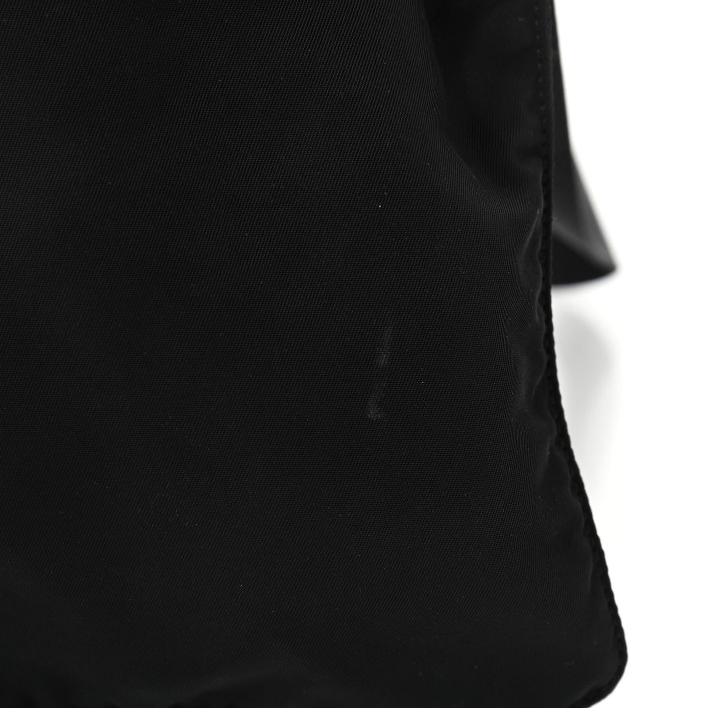 Tessuto Nylon Messenger Bag Black