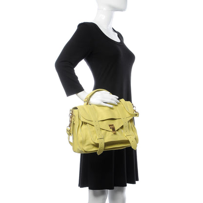 Proenza Schouler Lambskin Medium PS1 Satchel Sunshine 2 of 11