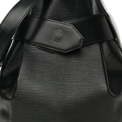 Louis Vuitton Epi Sac D'epaule Black 8 of 18