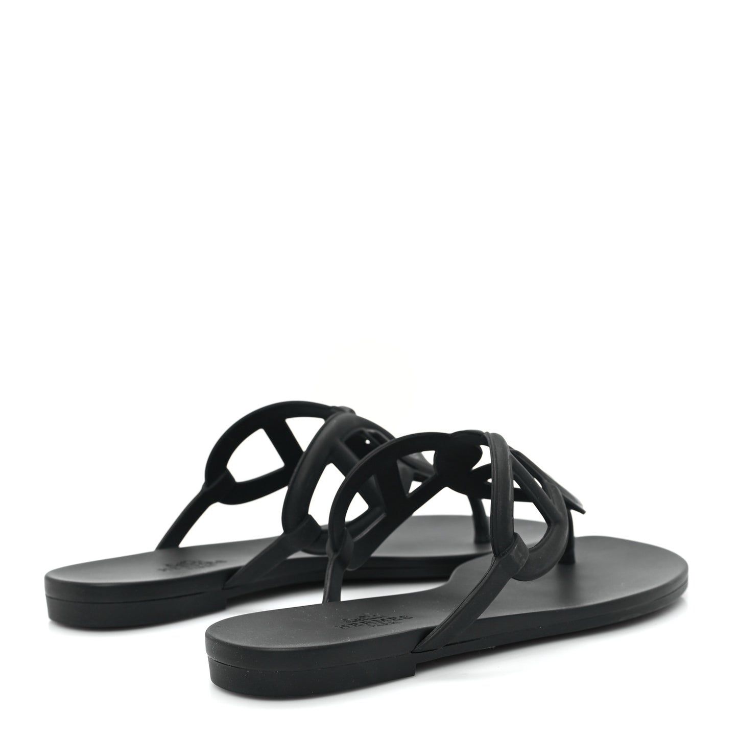 Rubber Womens Egerie Sandals 35 Black