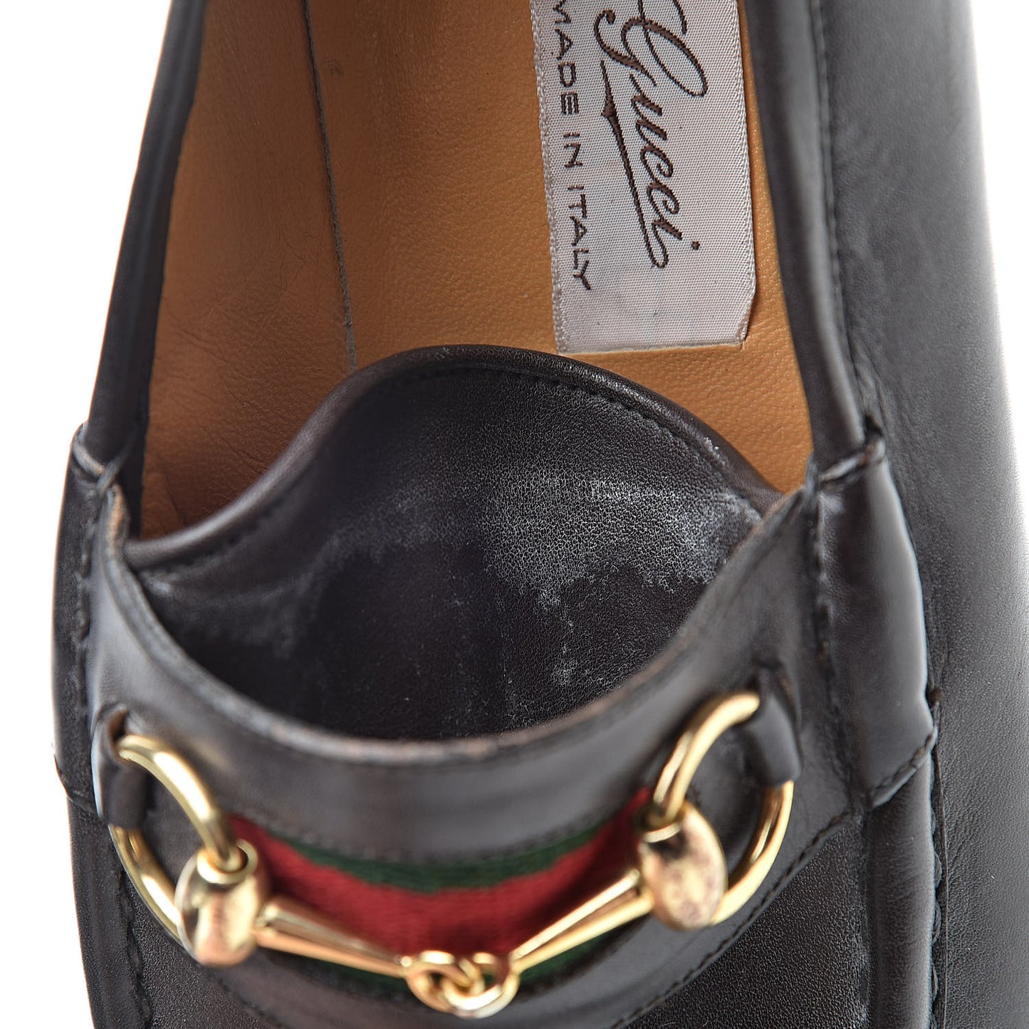 Calfskin Cirano Lux Web Mens 1953 Horsebit Loafers 42.5 Brown