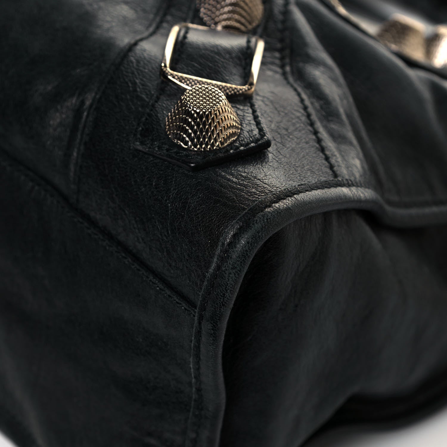 Balenciaga Agneau Giant 21 Silver Hardware City Black 9 of 13