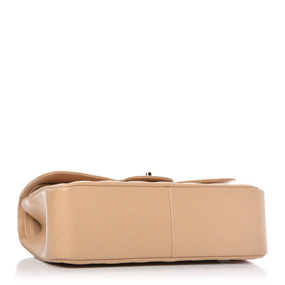 Chanel Caviar Quilted Jumbo Double Flap Beige Clair 4 of 10