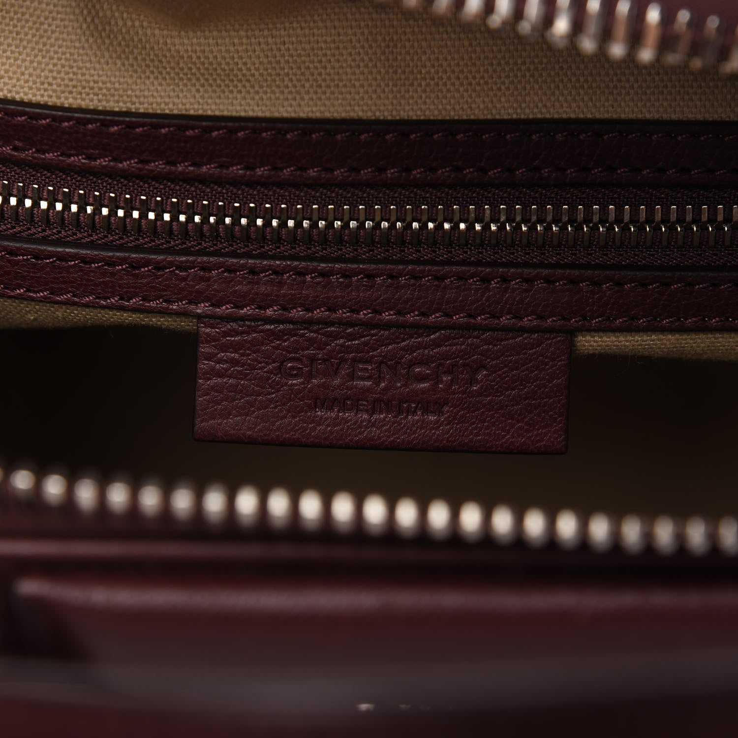 Givenchy Sugar Goatskin Small Antigona Oxblood 8 of 10