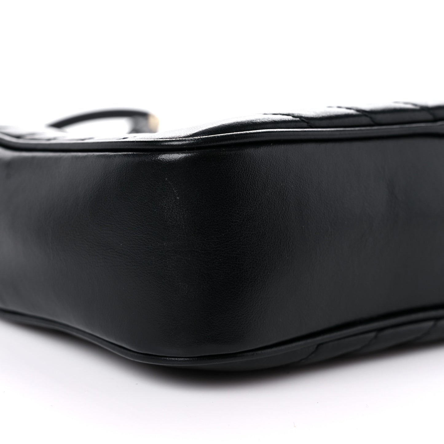 Calfskin Matelasse Monogram Lou Camera Bag Black