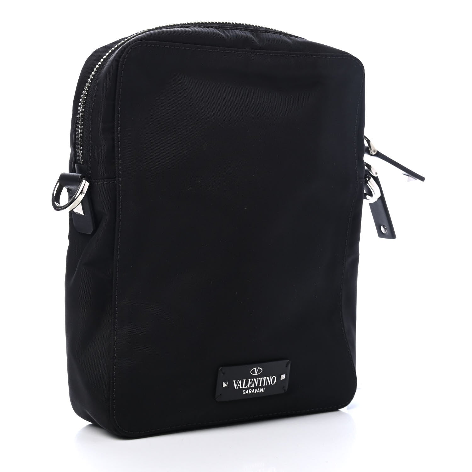 Valentino Garavani Nylon VLTN Crossbody Bag Black 2 of 4