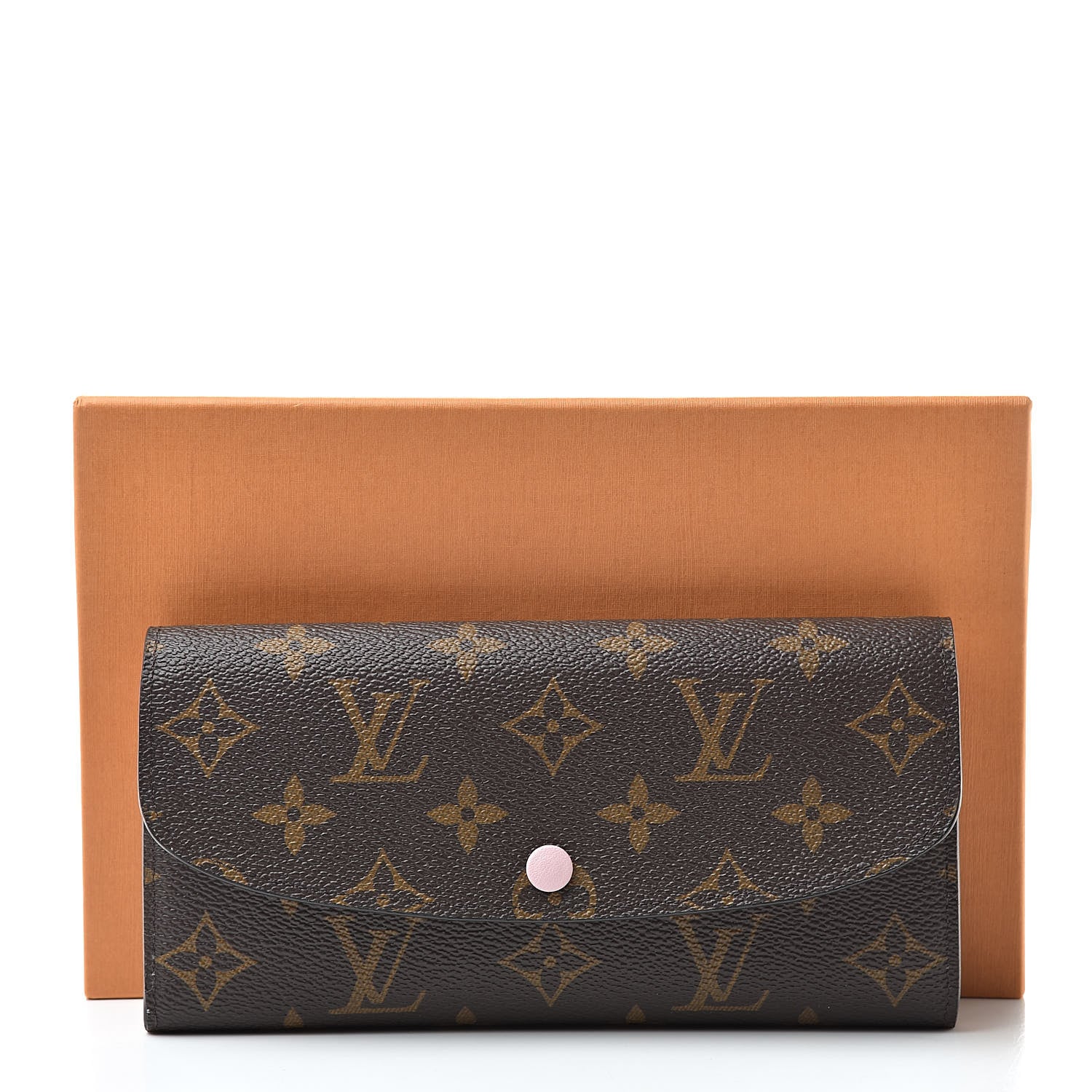 Louis Vuitton Monogram Emilie Wallet Rose Ballerine 8 of 8