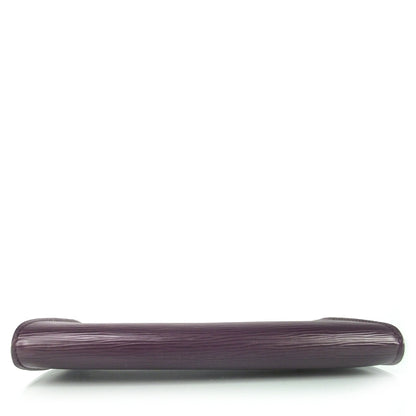 Louis Vuitton Epi Pochette Accessories Bag Cassis Purple 4 of 9