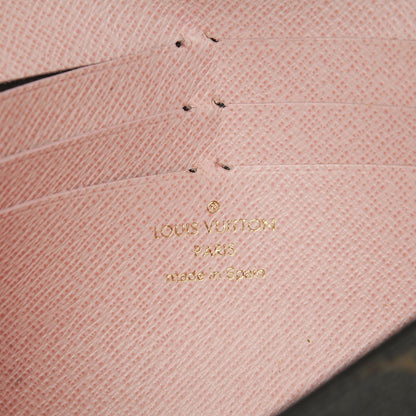 Louis Vuitton Monogram Jeanne Wallet Rose Ballerine 8 of 9