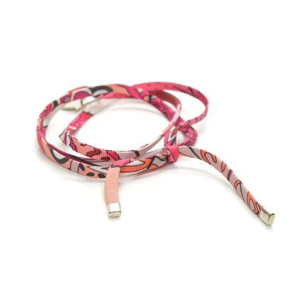 Hermes Silk Tourbillon de Couleurs Silk Bracelet 3 of 4