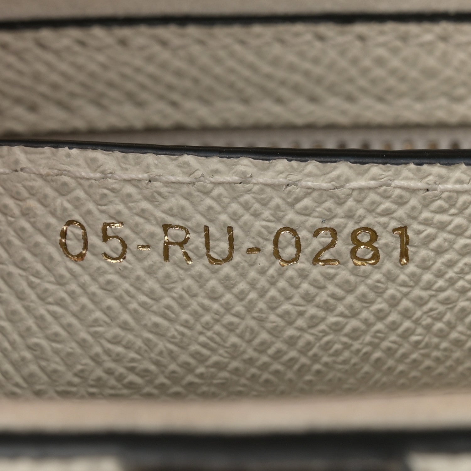Christian Dior Grained Calfskin Saddle Bag White 7 of 13