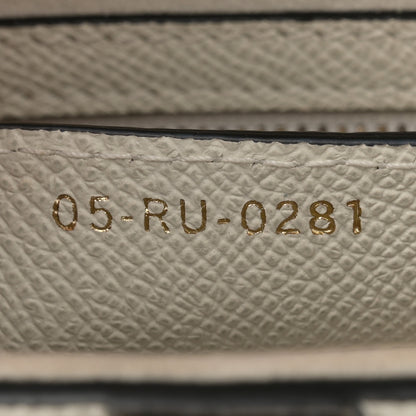 Christian Dior Grained Calfskin Saddle Bag White 7 of 13