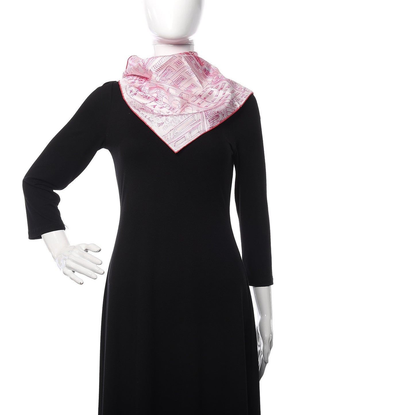 Silk Un Jardin sur le Toit Pocket Square