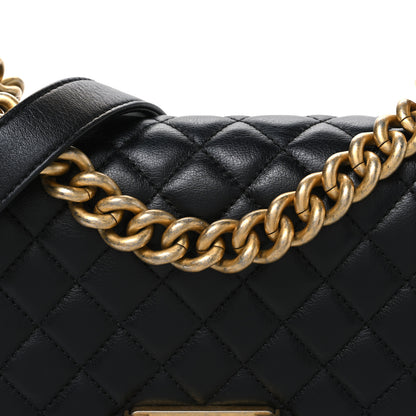 Chanel Calfskin Quilted Small Boy Flap Black 8 of 10