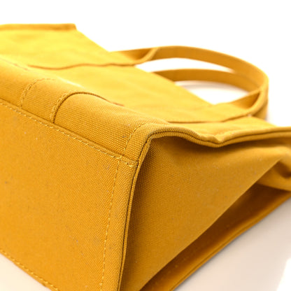 Marc Jacobs Cotton Canvas The Traveler Tote Bag Slate Yellow 9 of 12
