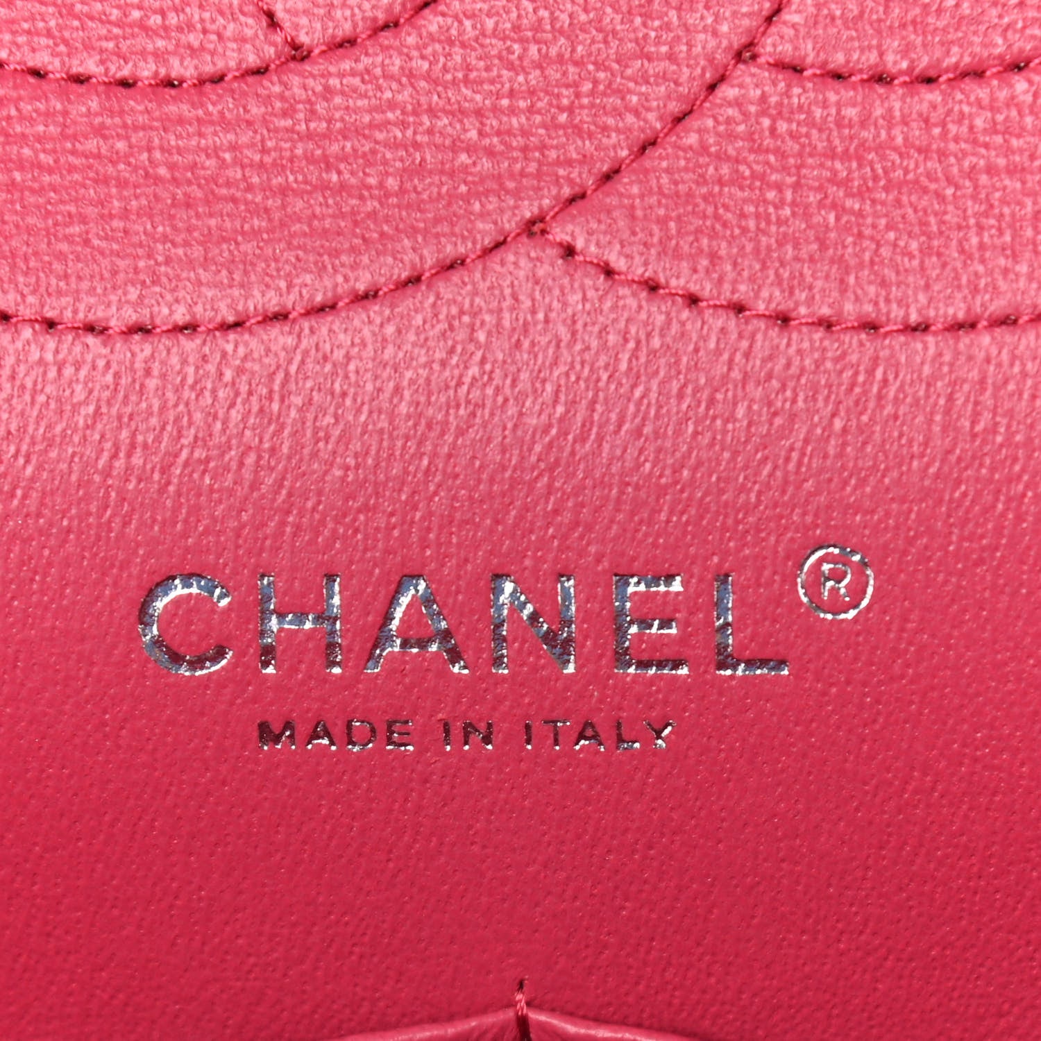 Chanel Lambskin Quilted Jumbo Double Flap Dark Pink 6 of 16