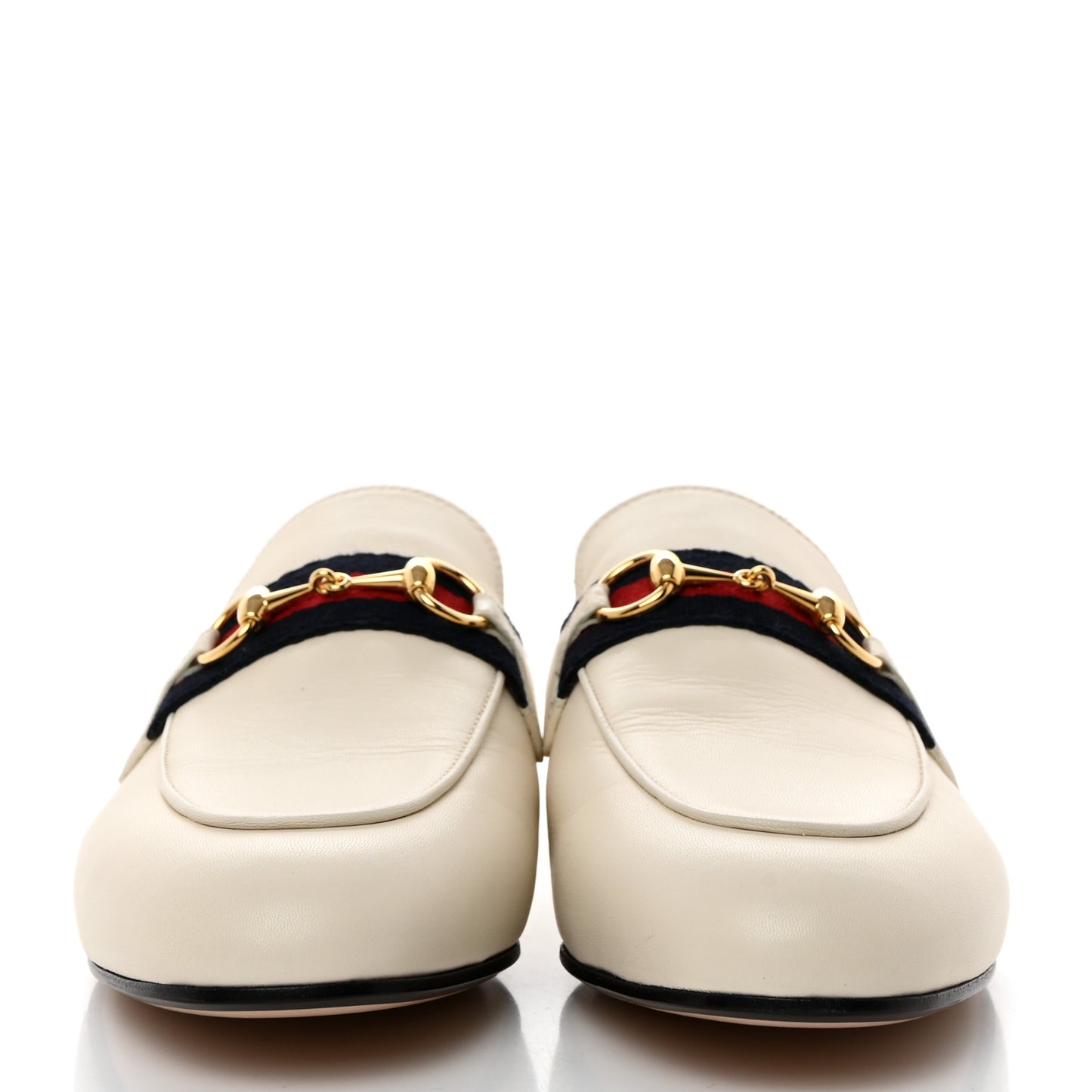 Malaga Kid Web Womens Princetown Slippers 37.5 Mystic White