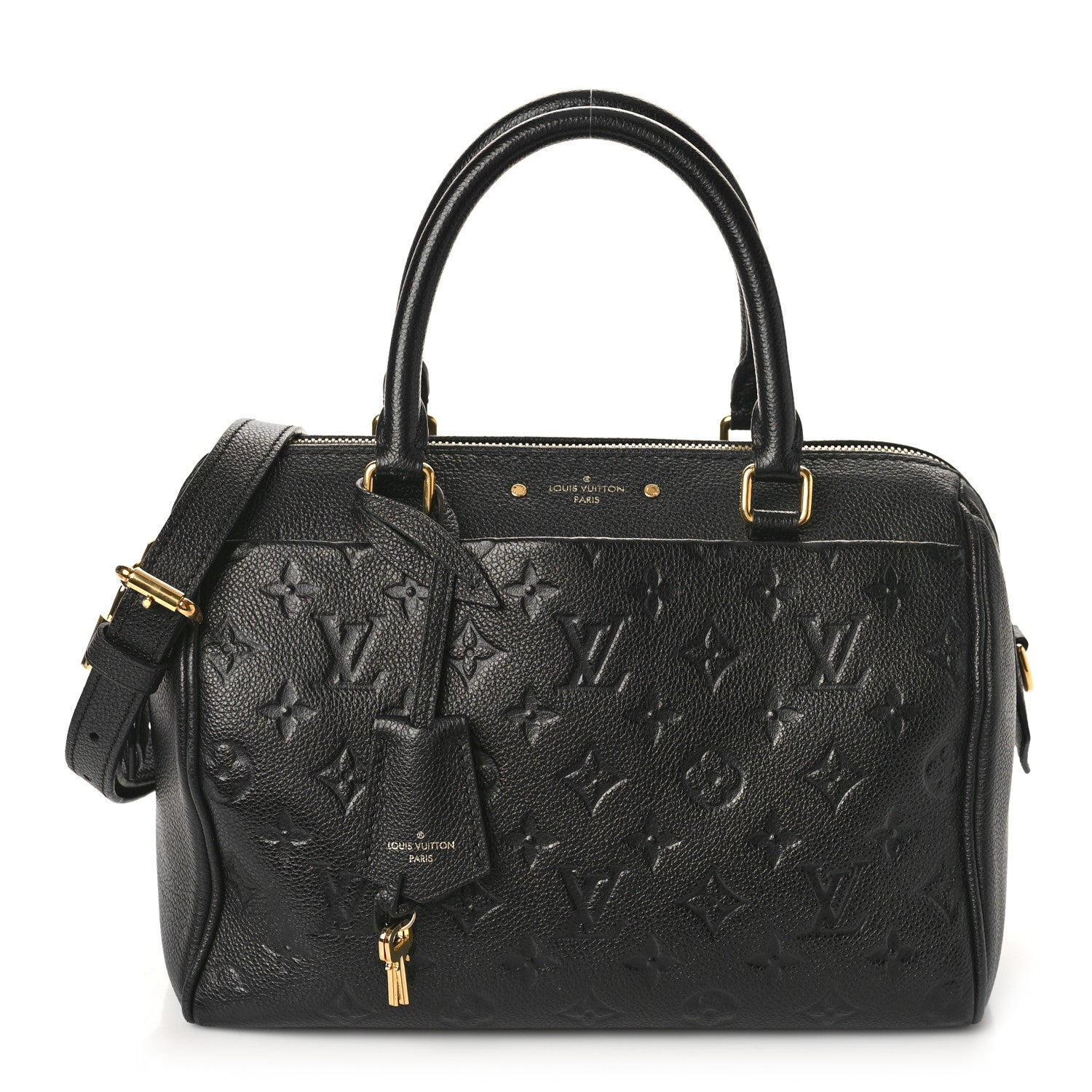 Louis Vuitton Empreinte Speedy Bandouliere 25 NM Black 1 of 10