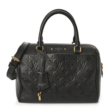 Louis Vuitton Empreinte Speedy Bandouliere 25 NM Black 1 of 10
