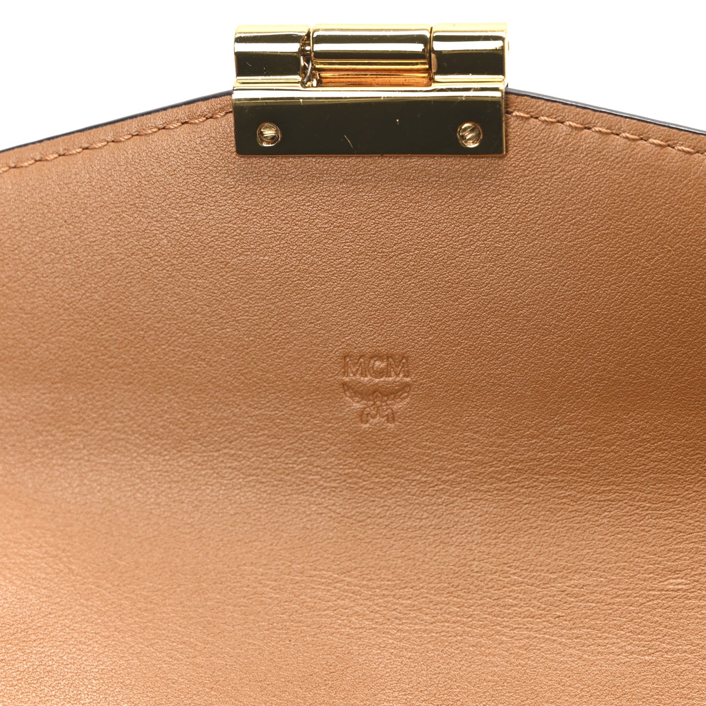 Visetos Large Patricia Wallet On Chain Cognac