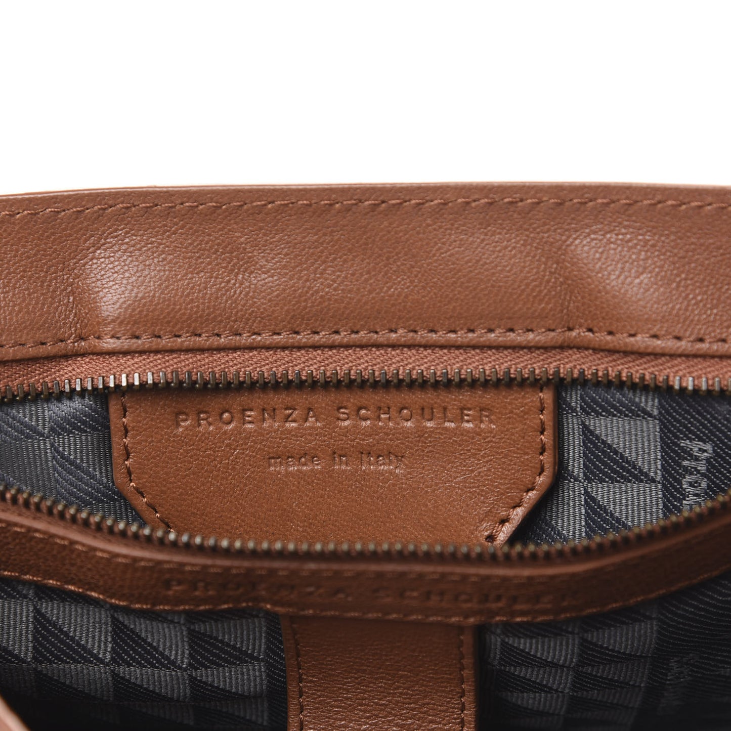 Lambskin Medium PS1 Satchel Saddle