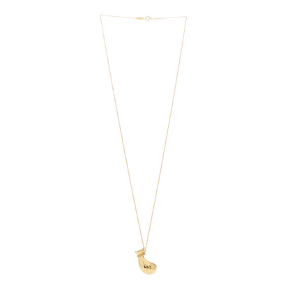 Tiffany 18K Yellow Gold Elsa Peretti Bottle Jug Pendant Necklace 3 of 9