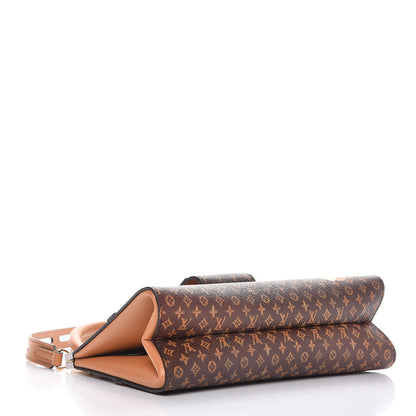 Louis Vuitton Calfskin Transformed Monogram Time Trunk Crown Frame Bag 5 of 9